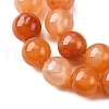 Natural Red Agate Beads Strands G-R015-B02-10mm-4