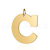 201 Stainless Steel Pendants STAS-S105-T585G-C-1