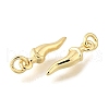 Brass Pendants KK-U072-21G-2