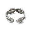 304 Stainless Steel Cuff Rings for Women RJEW-M019-57P-3