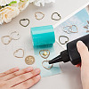 AHADERMAKER 90Pcs 3 Colors Zinc Alloy Pendants FIND-GA0004-25-3