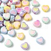 Plated Acrylic Beads OACR-CJC0009-05-1