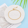 Brass Cable Chain Bracelets for Women BJEW-N032-08C-G-1
