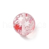 Transparent Resin Enamel Beads RESI-M052-01C-1