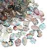 Gradient Color Transparent Glass Beads GLAA-B026-01H-1
