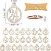 Wood Pendants WOOD-NB0001-56-5