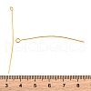 Ion Plating(IP) 304 Stainless Steel Eye Pins X-STAS-G075-17G-04-2