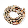 Natural Shoushan Stone Beads Strands G-N346-04A-07-3
