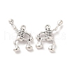 Tibetan Style Alloy Pendants TIBE-B001-39AS-1
