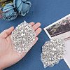 Fingerinspire 2Pcs Hotfix Rhinestone DIY-FG0002-50-3