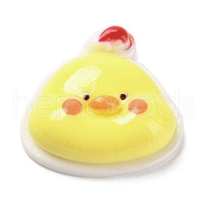 Animal Theme Opaque Resin Cabochons RESI-E048-01D-1