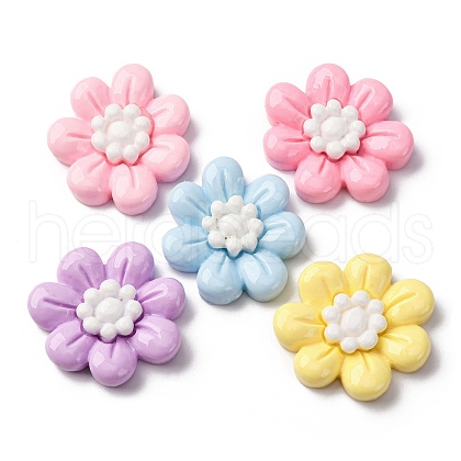 Opaque Resin Cabochons CRES-Q012-04B-1