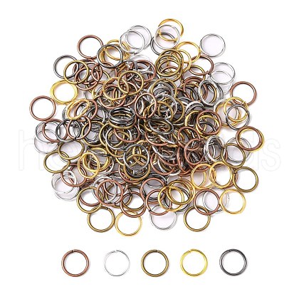 Open Jump Rings Brass Jump Rings JRC10MM-M-1