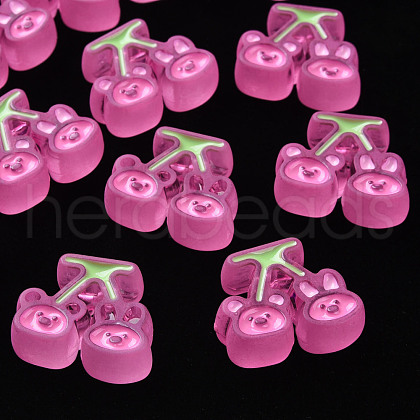 Transparent Acrylic Beads MACR-S374-04B-02-1