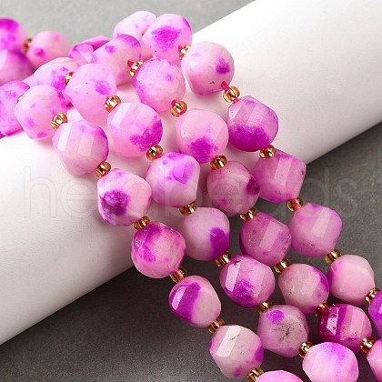 Natural Quartz Dyed Beads Strands G-U023-A02-09-1