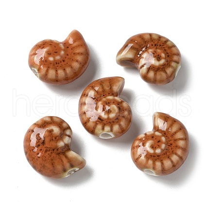 Handmade Porcelain Beads X-PORC-L080-F19-1