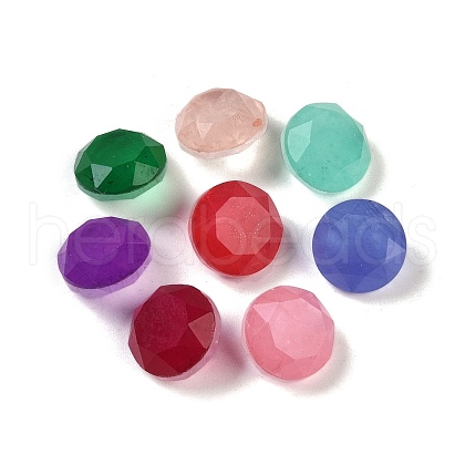 Glass Rhinestone Cabochons GLAA-A013-05M-1
