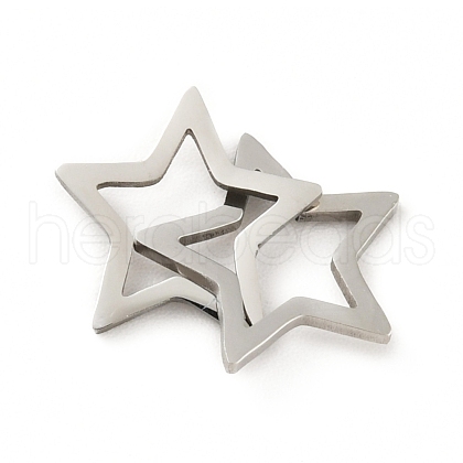 Non-Tarnish 201 Stainless Steel Pendants STAS-D190-03P-1