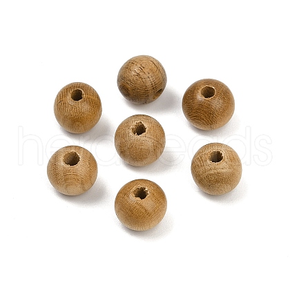 Natural Wood Beads WOOD-C019-8mm-01-1