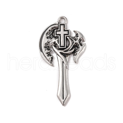 Alloy Enamel Big Pendants FIND-M021-02P-1