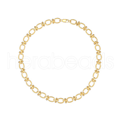 Stylish Unisex Stainless Steel Irregular Buckle Bracelet/Necklace GC1125-1-1