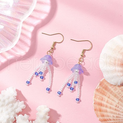304 Stainless Steel Dangle Earrings EJEW-MZ00454-03-1