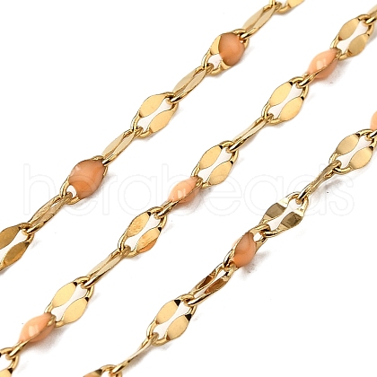 304 Stainless Steel Dapped Chains CHS-H036-01G-06-1