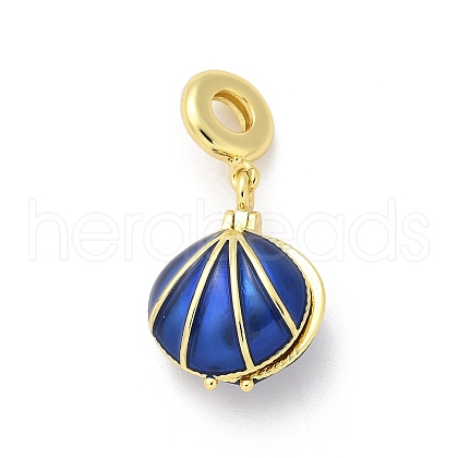 Brass European Beads KK-S511-15G-1