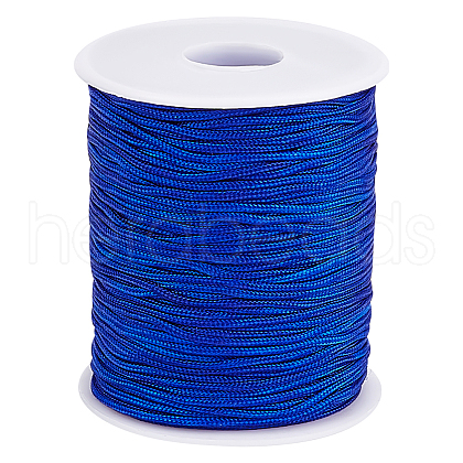   1 Roll 100 Yards Round Nylon Braided Thread NWIR-PH0002-22E-1