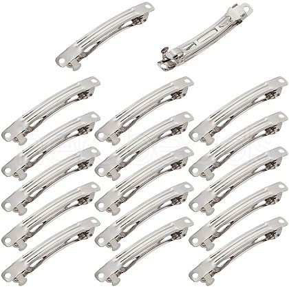 SUNNYCLUE Iron Hair Barrette Findings IFIN-SC0001-63B-1