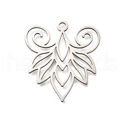 201 Stainless Steel Pendants STAS-B083-13P-1-1