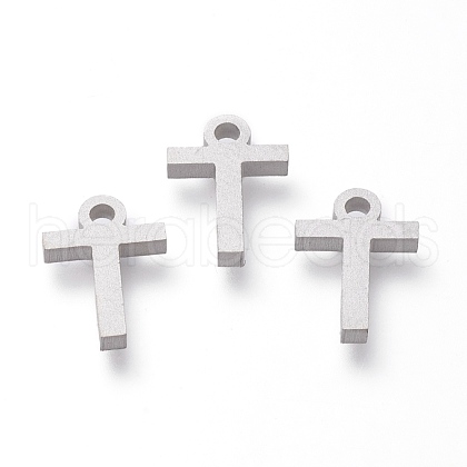 Tarnish Resistant 304 Stainless Steel Pendants STAS-A045-20P-1