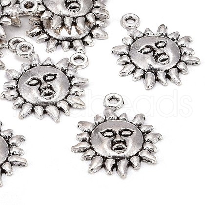 Tibetan Style Alloy Pendants TIBEP-LF9244YKG-AS-LF-1