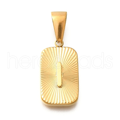 304 Stainless Steel Pendants STAS-S161-01I-G-1