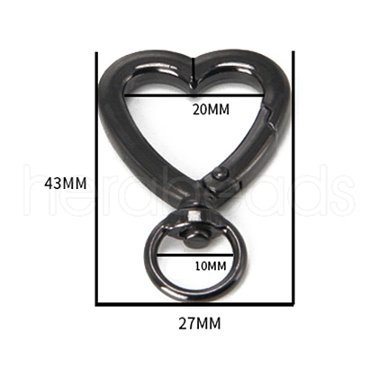 Zinc Swivel Clasps PW-WG33500-17-1