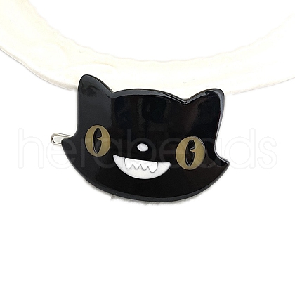 Cellulose Acetate with Iron Hair Clips PW-WG683EB-02-1