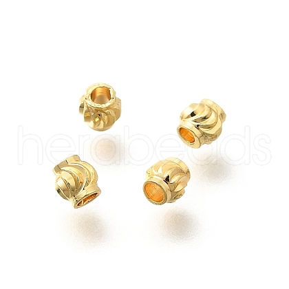 Brass Beads KK-K398-02G-1