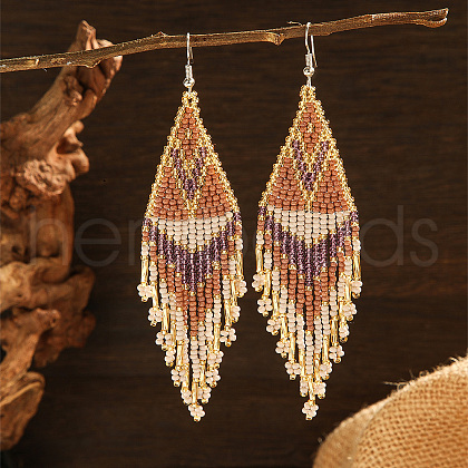 Fashionable Tassel Dangle Earrings XU6080-3-1