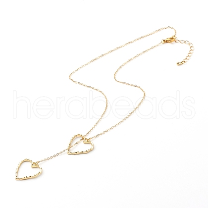 Rack Plating Alloy Lariat Necklaces NJEW-JN03492-1