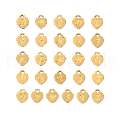 26Pcs Ion Plating(IP) 304 Stainless Steel Pendants FIND-M017-01G-1