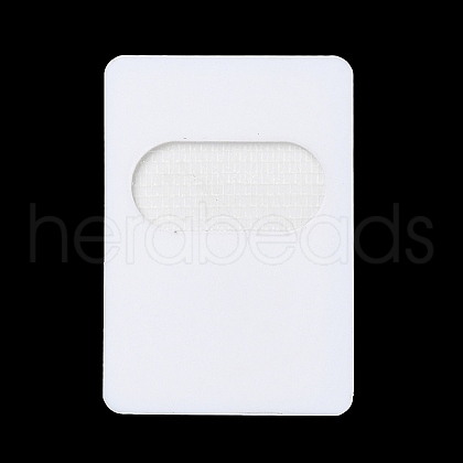 Oval Hole Acrylic Pearl Display Board Loose Beads Paste Board ODIS-M006-01J-1