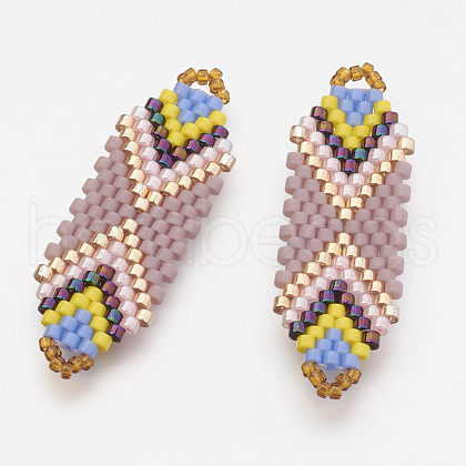 MIYUKI & TOHO Handmade Japanese Seed Beads Links X-SEED-S010-SP-19-1