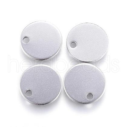 Tarnish Resistant 304 Stainless Steel Charms STAS-G124-27P-8mm-1