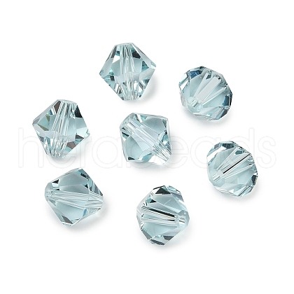 Transparent Imitation Austrian Crystal K9 Glass Beads GLAA-L048-03-02-1