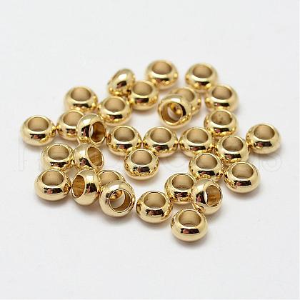 Brass Beads KK-P095-05-C-1