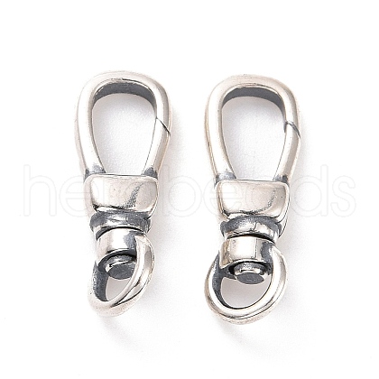 925 Sterling Silver Swivel Clasps STER-D036-07AS-1