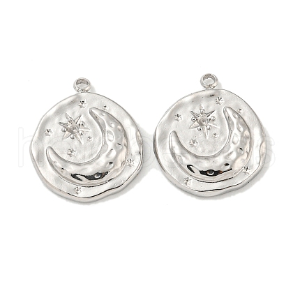 Non-Tarnish 304 Stainless Steel Pendants STAS-L022-189P-1