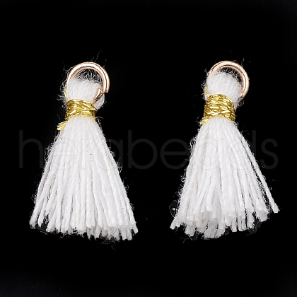 Polycotton(Polyester Cotton) Tassel Pendant Decorations FIND-S281-39-1