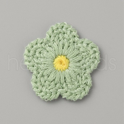 Two Tone Polyester Knitted Ornament Accessories DIY-WH0308-416A-1