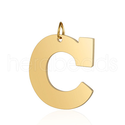 201 Stainless Steel Pendants STAS-S105-T585G-C-1